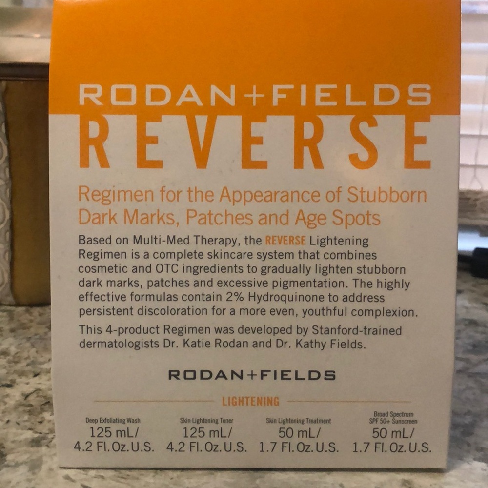 Rodan + Fields REVERSE Lightening Regimen